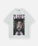 Paper Planes Men's Tee Shirt - Surrealist Face Heavyweight Tee