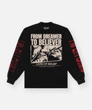 Paper Planes Long Sleeve Tee Shirt - Dreamer To Believer