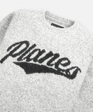 Paper Planes Sweater - Planes Script Sweater Crew