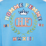 Homme + Femme Sweatshirt - Embroidered 10 Year Crest Crewneck
