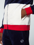 Sergio Tacchini Track Jacket - Foggia Velour Debossed