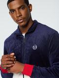 Sergio Tacchini Track Jacket - Foggia Velour Debossed