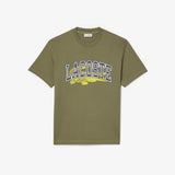 Lacoste Men's Cotton Jersey Signature Tee Shirt