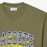 Lacoste Men's Cotton Jersey Signature Tee Shirt