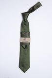 Rossi Man TT373-4 black floral necktie with pink and blue accents