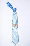 Rossi Man Tie – Light Blue and Cream Paisley – TT693-4