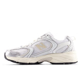 New Balance Tennis Shoe - 530 - Silver Metallic With Linen