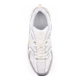 New Balance Tennis Shoe - 530 - Silver Metallic With Linen