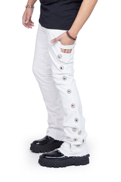 Valabasas Denim Jeans - Zenith - White – InStyle-Tuscaloosa