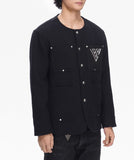 Valabasas Black Woven Button Down Shirt - Atelier