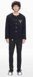 Valabasas Black Woven Button Down Shirt - Atelier