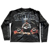 V-Tilted Long Sleeve Tee Shirt - Coast