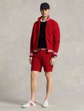 Polo Ralph Lauren Shorts - DOUBLE KNIT TECH ATHLETIC SHORT W/ TIPPING