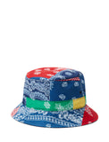 Polo Ralph Lauren Bandanna Print Color Block Bucket Hat