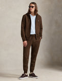 Polo Ralph Lauren Double Knit Hoodie - Brown