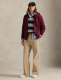 Polo Ralph Lauren Double Knit Hoodie - Red Wine
