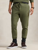 Polo Ralph Lauren Men's  Leather Pony Double Knit Sweatpants