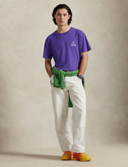 Polo Ralph Lauren Logo Tee Shirt - Purple