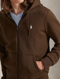 Polo Ralph Lauren Double Knit Hoodie - Brown