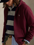 Polo Ralph Lauren Double Knit Hoodie - Red Wine