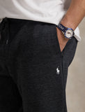 Polo Ralph Lauren Men's Big & Tall Sweatpants - Double Knit Black Heather