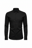 Men's Slim Fit Basic Dress Shirt – Button Cuff