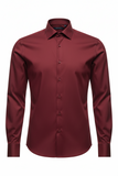 Men's Slim Fit Basic Dress Shirt – Button Cuff