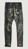 Embellish Denim Jeans - Mendez (Dark Blue)