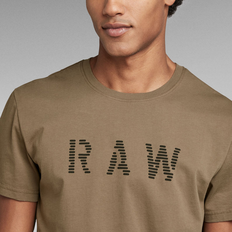 G-Star Raw Tee Shirt - RAW - Deep Walnut