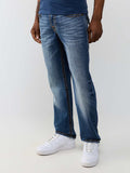 True Religion Denim Jeans - Ricky Super T Flap Straight Jean 34"