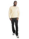 Makobi Big & Tall Crewneck Sweatshirt - Bianco