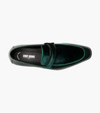 Stacy Adam Dress Shoe - Spratley Moc Toe Saddle Slip On