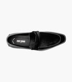 Stacy Adam Dress Shoe - Spratley Moc Toe Saddle Slip On