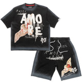 Makobi Big & Tall Short Set - Amore