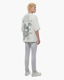Valabasas Denim Jeans - Mr Flex - Snow Grey