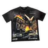V-Tilted Tee Shirt - Siege