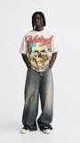 VTilted Tee Shirt - Palms