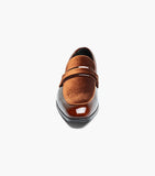 Stacy Adam Dress Shoe - Spratley Moc Toe Saddle Slip On