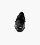 Stacy Adam Dress Shoe - Spratley Moc Toe Saddle Slip On