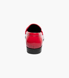 Stacy Adam Dress Shoe - Spratley Moc Toe Saddle Slip On