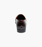 Stacy Adam Dress Shoe - Spratley Moc Toe Saddle Slip On