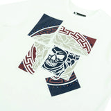 Makobi Big & Tall Tee Shirt - Bianco Medusa Tee