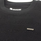 Makobi Big & Tall Crewneck Sweatshirt - Bianco