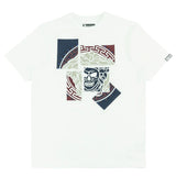 Makobi Big & Tall Tee Shirt - Bianco Medusa Tee