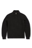 Jordan Craig Montauk 1/4 Zip Cable Knit Sweater