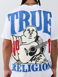 True Religion Tee Shirt - NO. 1 Buddha Logo Heavyweight Tee