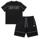 Makobi Big & Tall Tee Shirt - Live Life