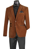 Vinci Slim Jacket Velvet