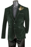Vinci Slim Jacket Velvet