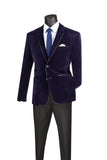 Vinci Slim Jacket Velvet